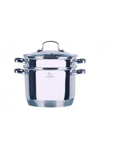 OLLA PASTA CON TAPA 20cm SANTA CLARA