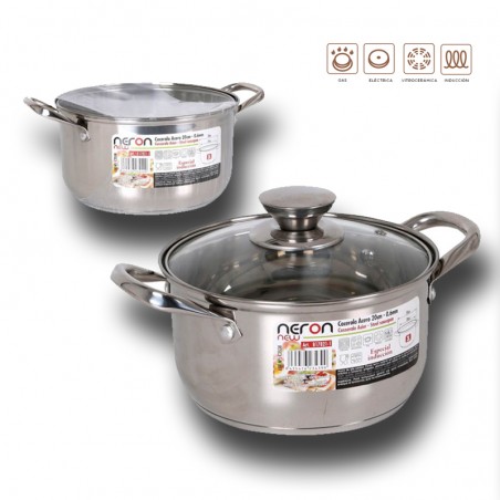 CACEROLA ACERO INOXIDABLE