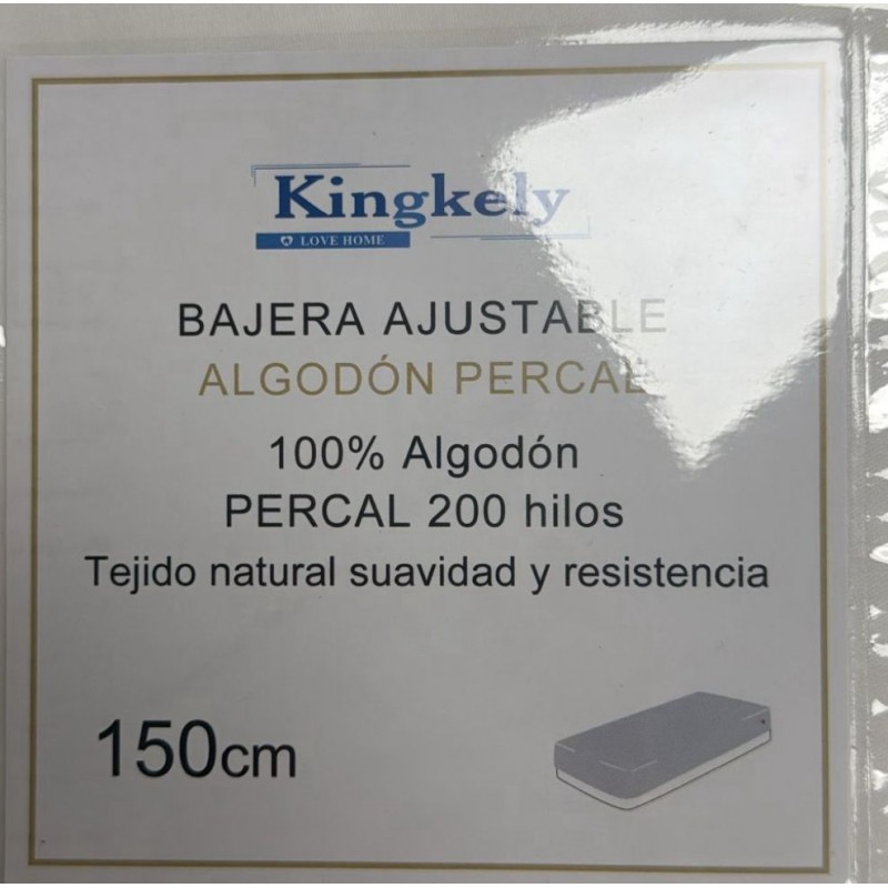 BAJERA AZUL / 200 HILOS ALGODON