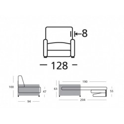 SOFA CAMA BELDREAMS