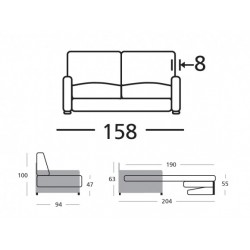 SOFA CAMA BELDREAMS