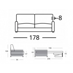 SOFA CAMA BELDREAMS