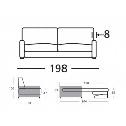 SOFA CAMA BELDREAMS