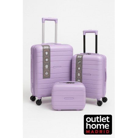 MALETAS PEQUENAS POLIPROPILENO / MORADO